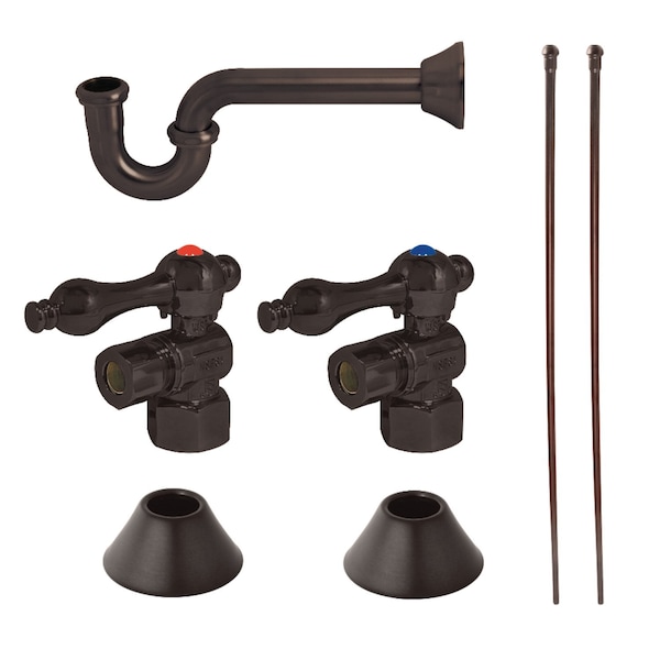 CC43105LKB30 Traditional Plumbing Sink Trim Kit W/ P-Trap, Bronze